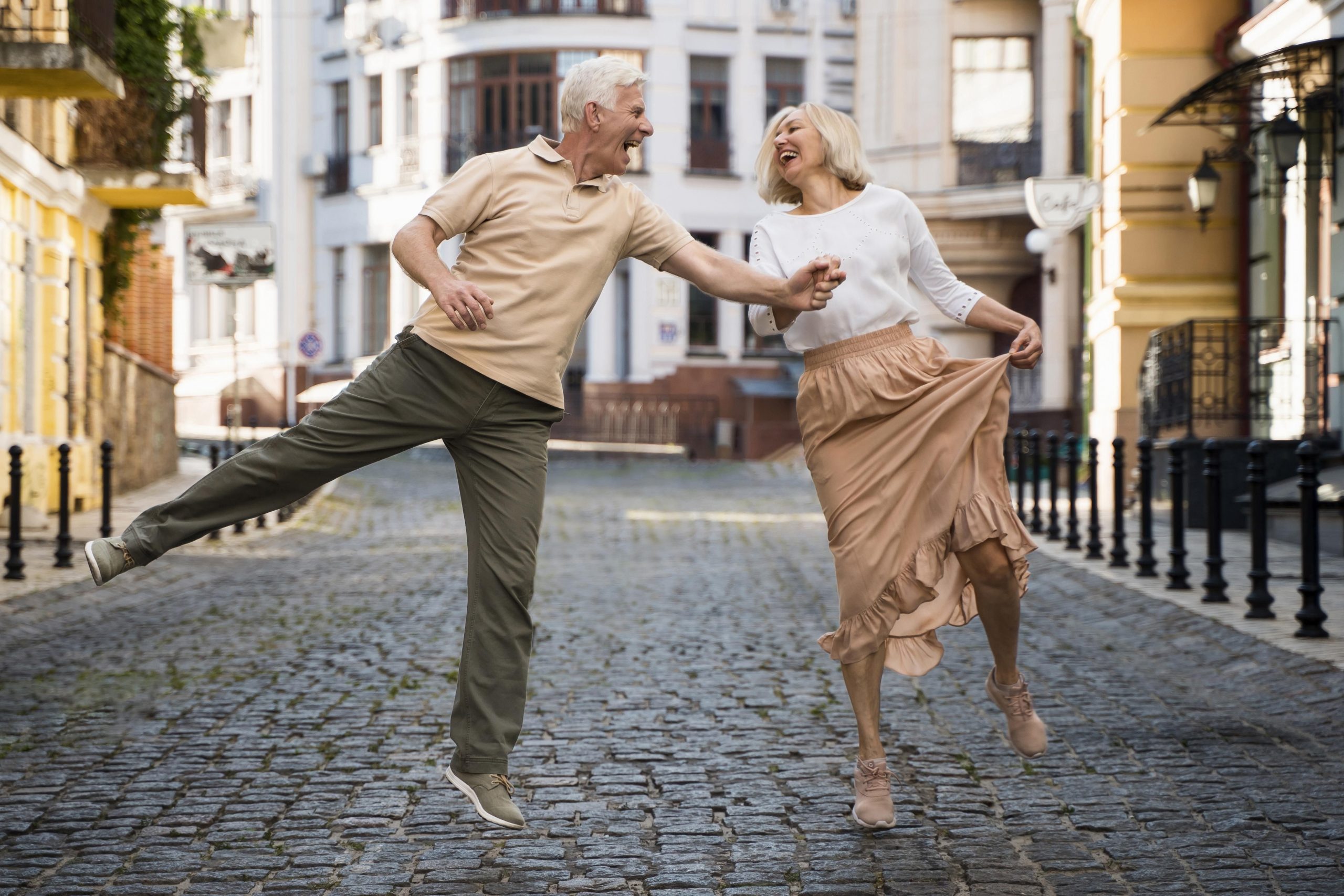 pension retirement germany old people happy